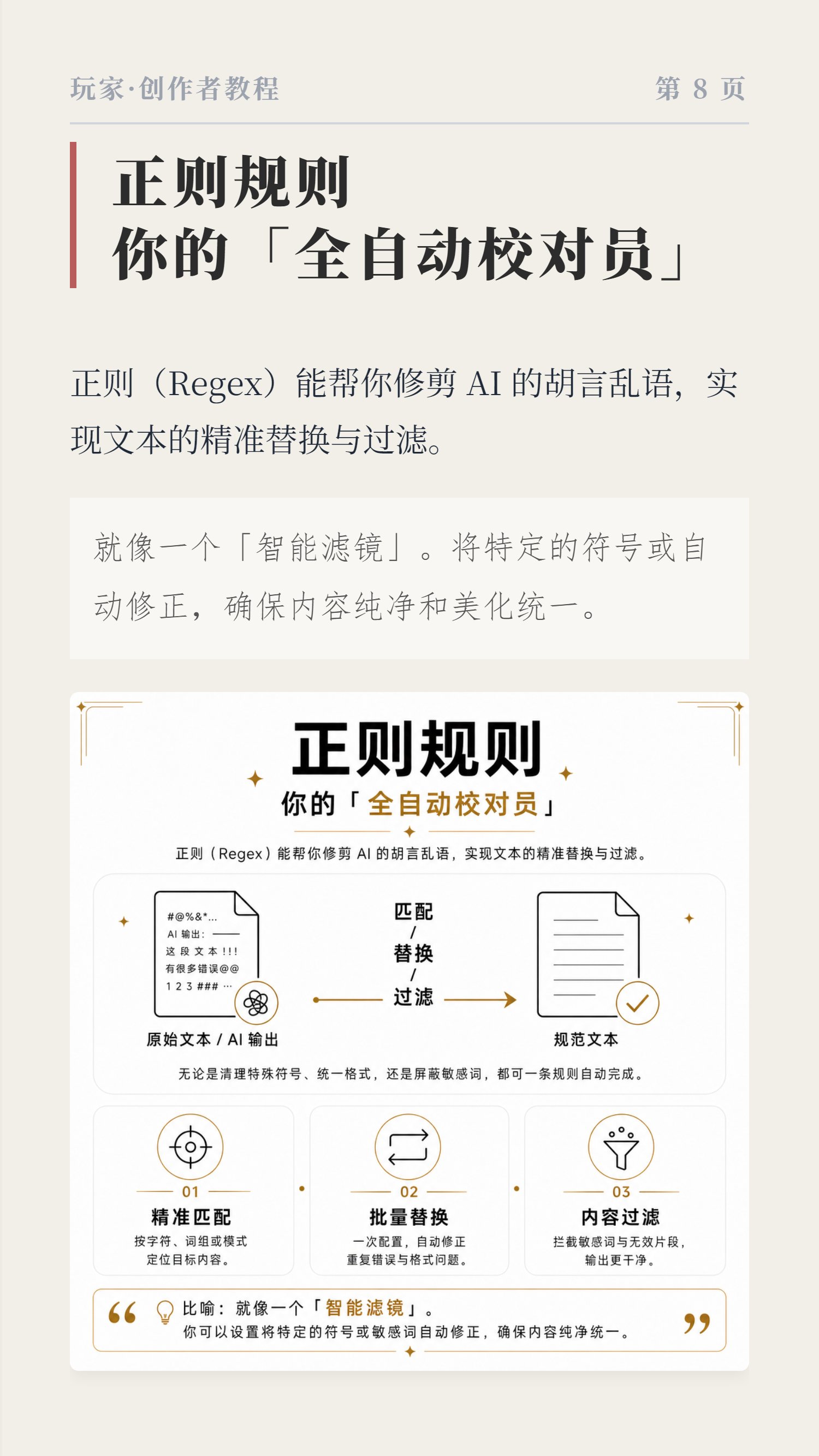 正则规则